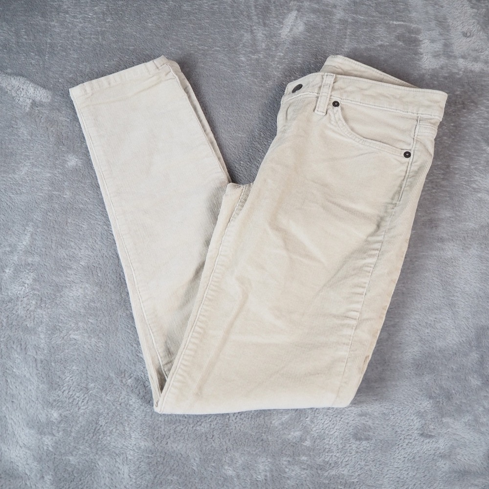 Patagonia Women's Fitted Corduroy Pants Sz 28 Organic Cotton